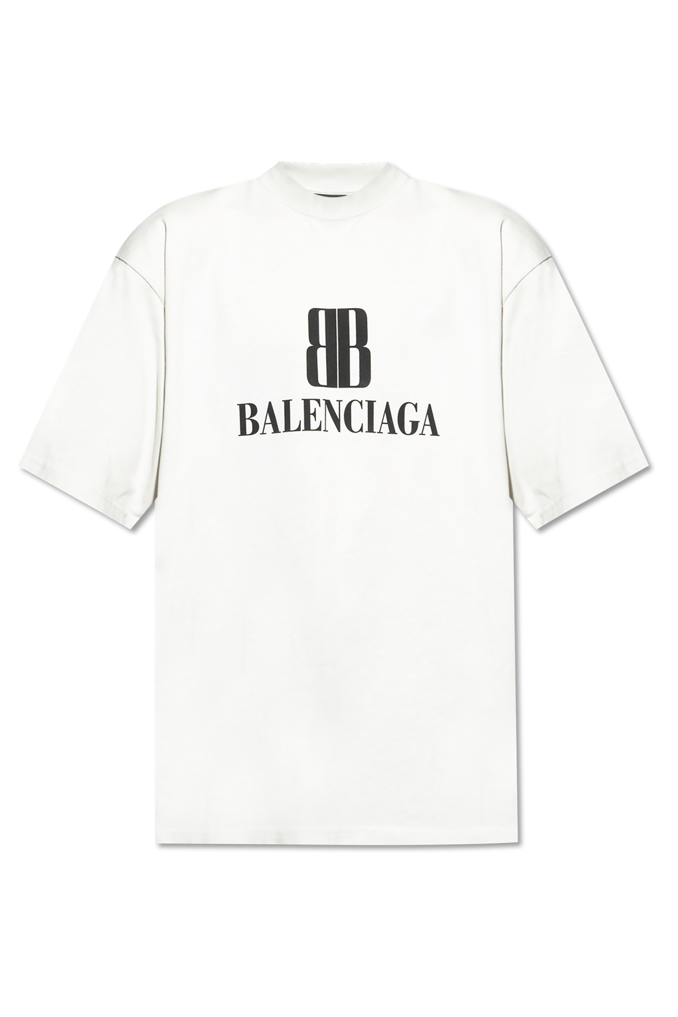 Balenciaga T-shirt with logo | Men's Clothing | Vitkac